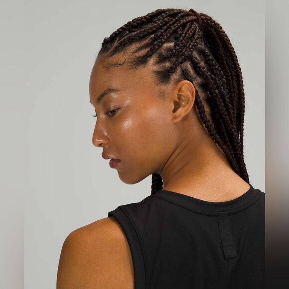 Lululemon Mesh Back Cropped Train Tank Top
| Small | Black - Picture 5 of 12